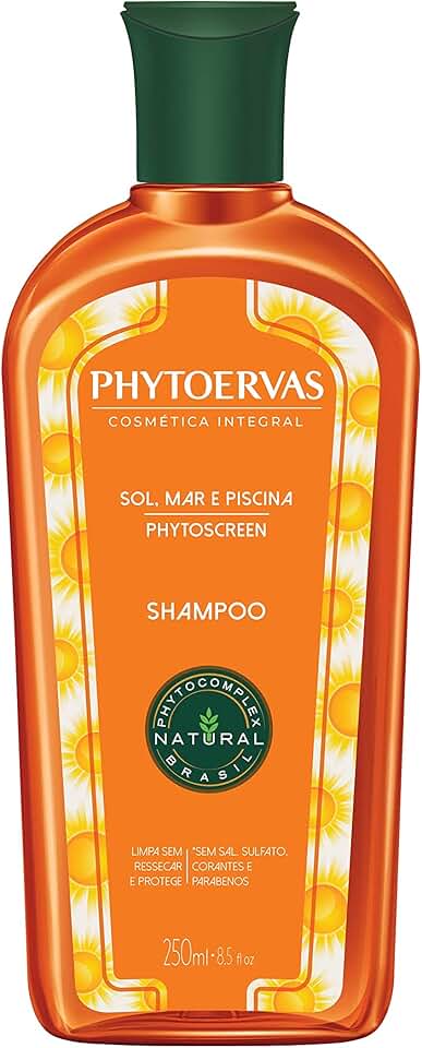 Phytoervas Phyto Shampoo Sol Mar E Piscina 250Ml Laranja