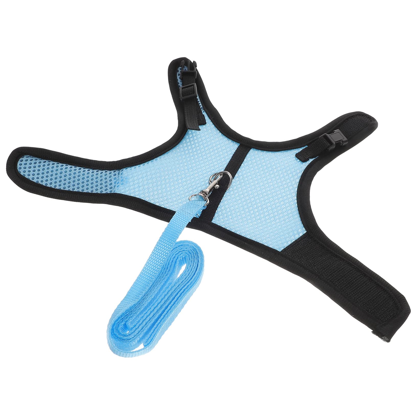 Happyyami Fashionable Guinea Pig Harness Set Large Pig Rope Harness Pulling Ropes Pet Vest for Hamsters Rabbits Sunburn Protection Vest