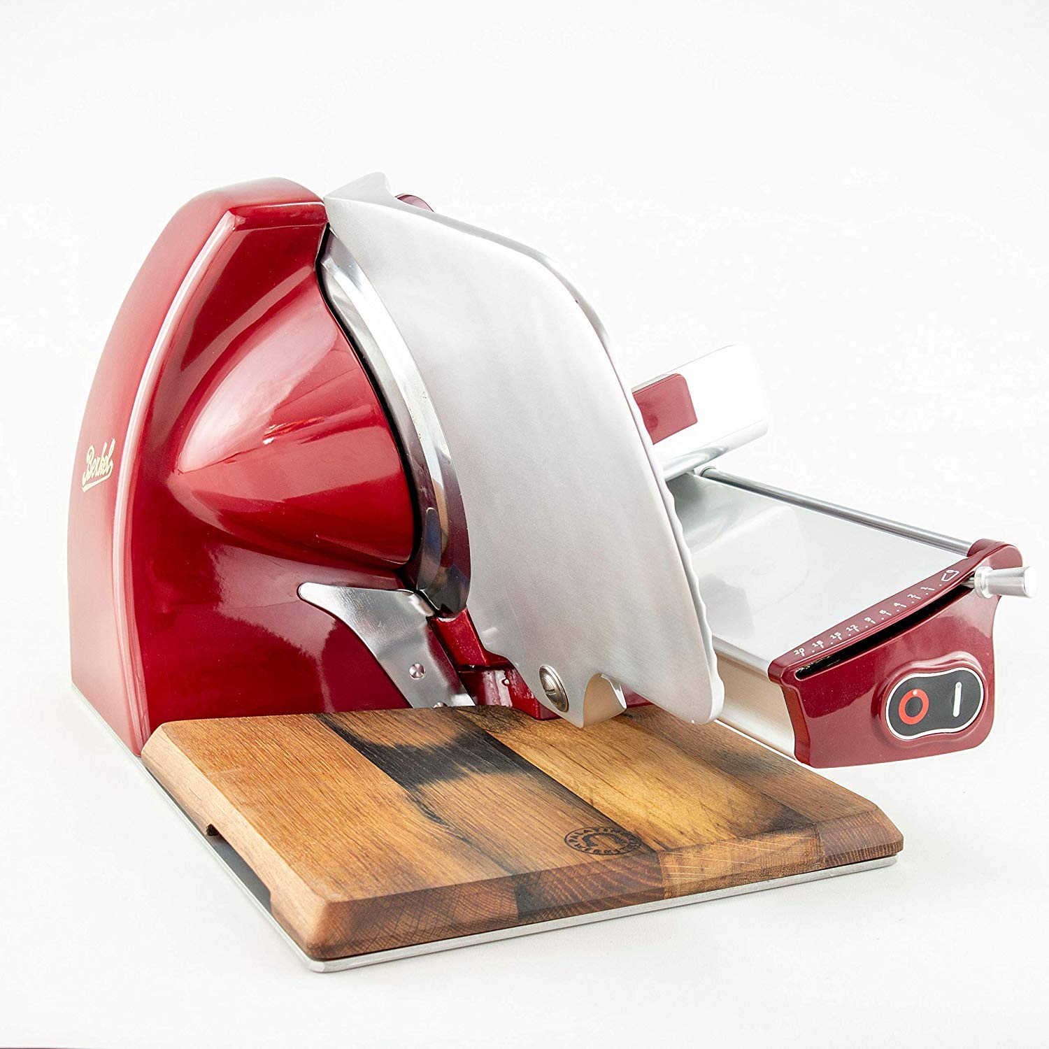 Palatina Werkstatt® Schneidebrett Einlegebrett für Aufschnittmaschine Berkel Home Line 200 | absolut passgenau | aus recyceltem Fassholz von Hand gefertigt | VK: 159,- €