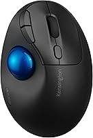Vista 1 de Kensington Ratón inalámbrico TB450, Bluetooth LE y conexión de 2.4 GHz, 4 opciones de DPI, conecta hasta 3 dispositivos (K72194WW), negro-azul