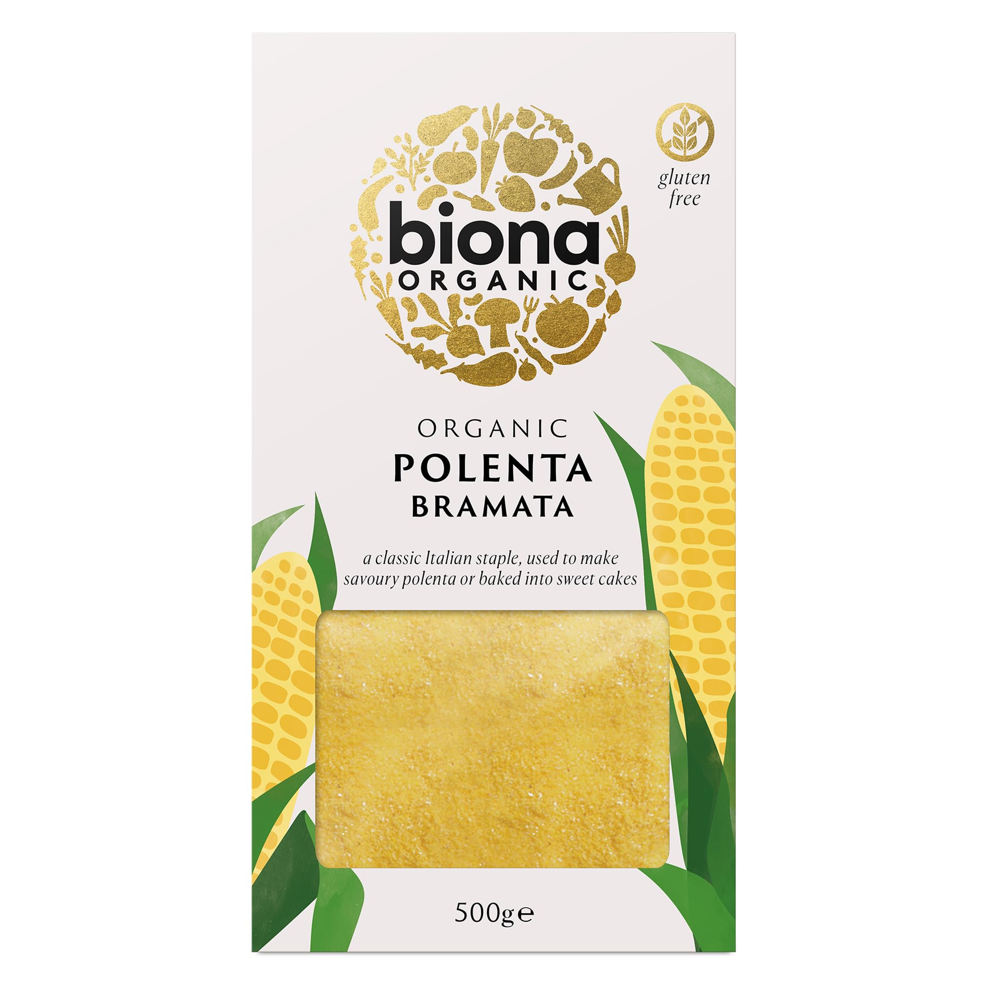 Biona Organic Polenta Bramata, 500g