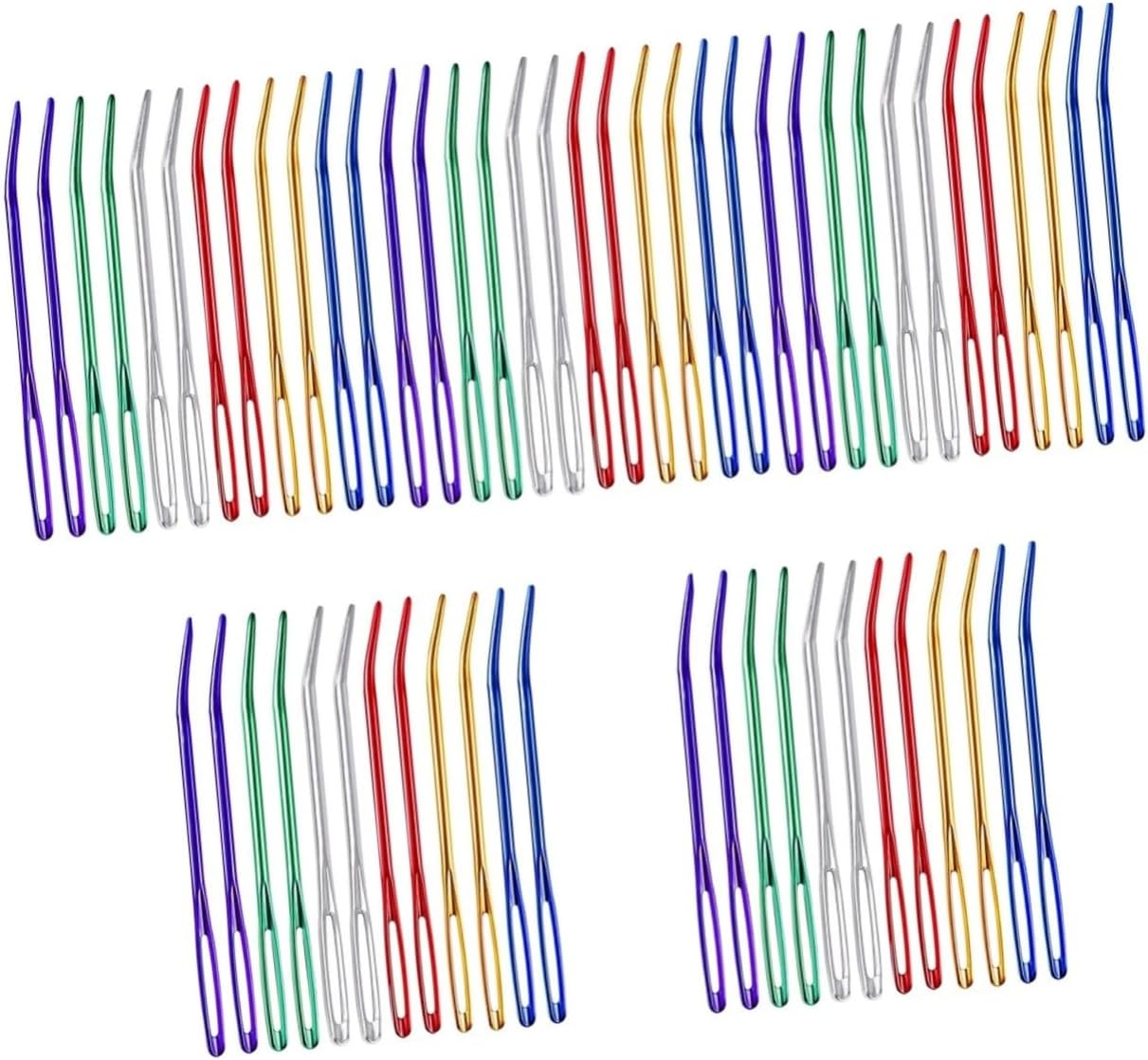 STOBOK 60pcs Compact Tapestry Needles Portable Wear-Resistant Darning Needles for Yarn Crafting for Sewing Projects and