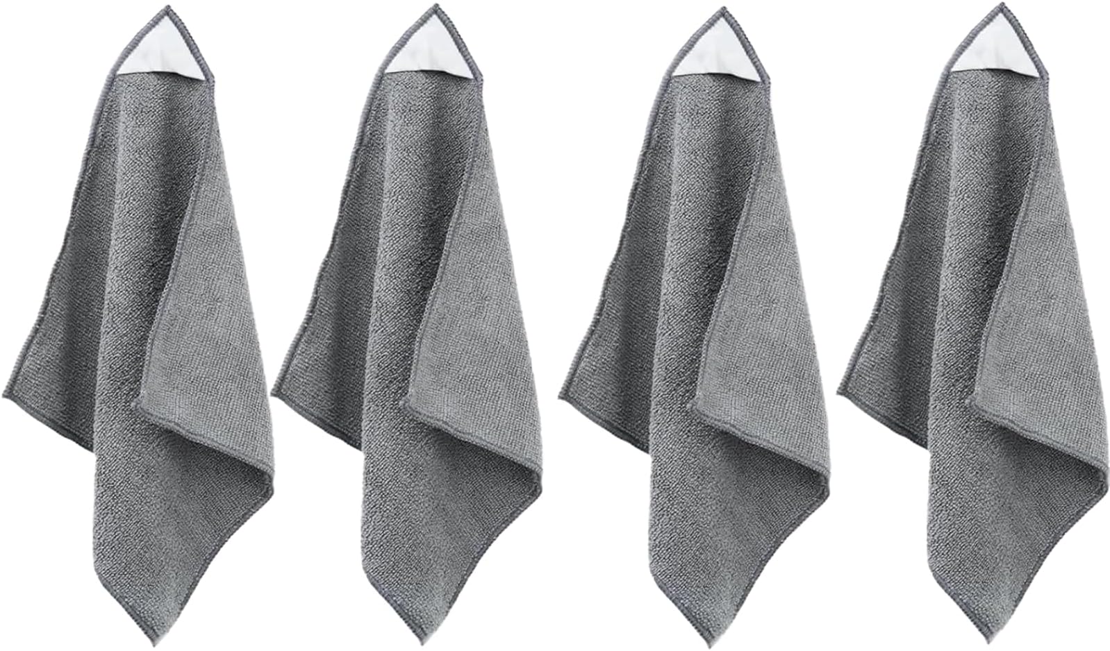 4 Pack Magnetic Whiteboard Eraser Cloths - Microfiber, Reusable, 10x10 Inch