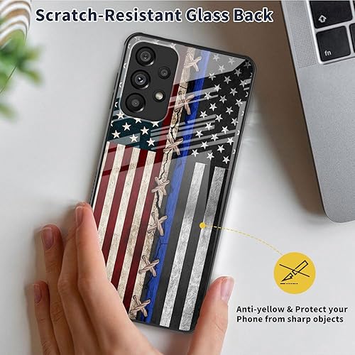 Miniatura 435 de Funda para Samsung Galaxy A13 5G, cuerpo completo resistente de vidrio templado alto+TPU suave parachoques funda protectora para Galaxy A13 5G