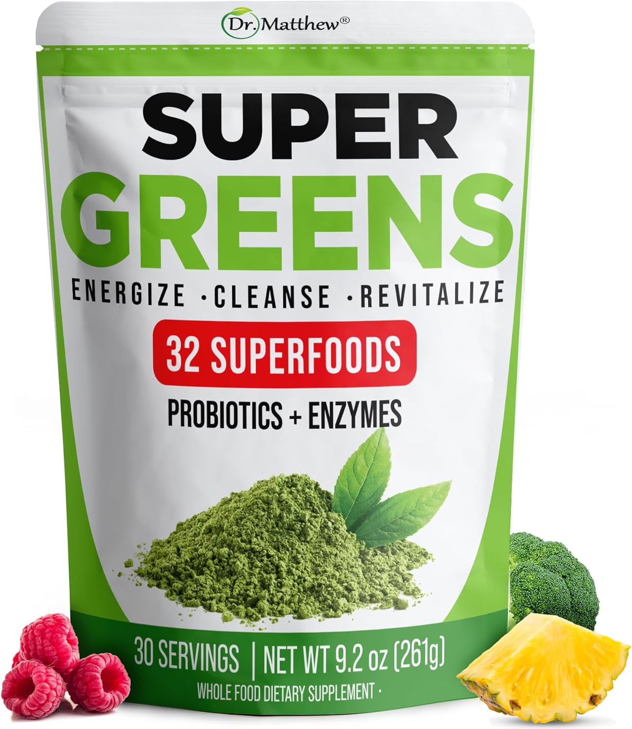 Super Greens Powder Superfood. Enjoy a Super Green Juice Powder. Best Greens