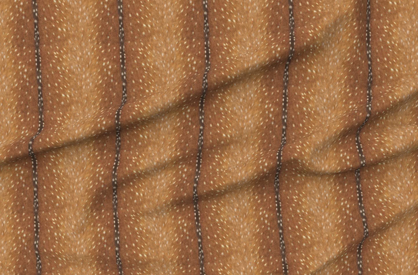 Spoonflower Fabric - Deer Hide Fawn Skin Doe Printed on Petal Signature Cotton Fabric by The Yard - Sewing Quilting Apparel Crafts Decor