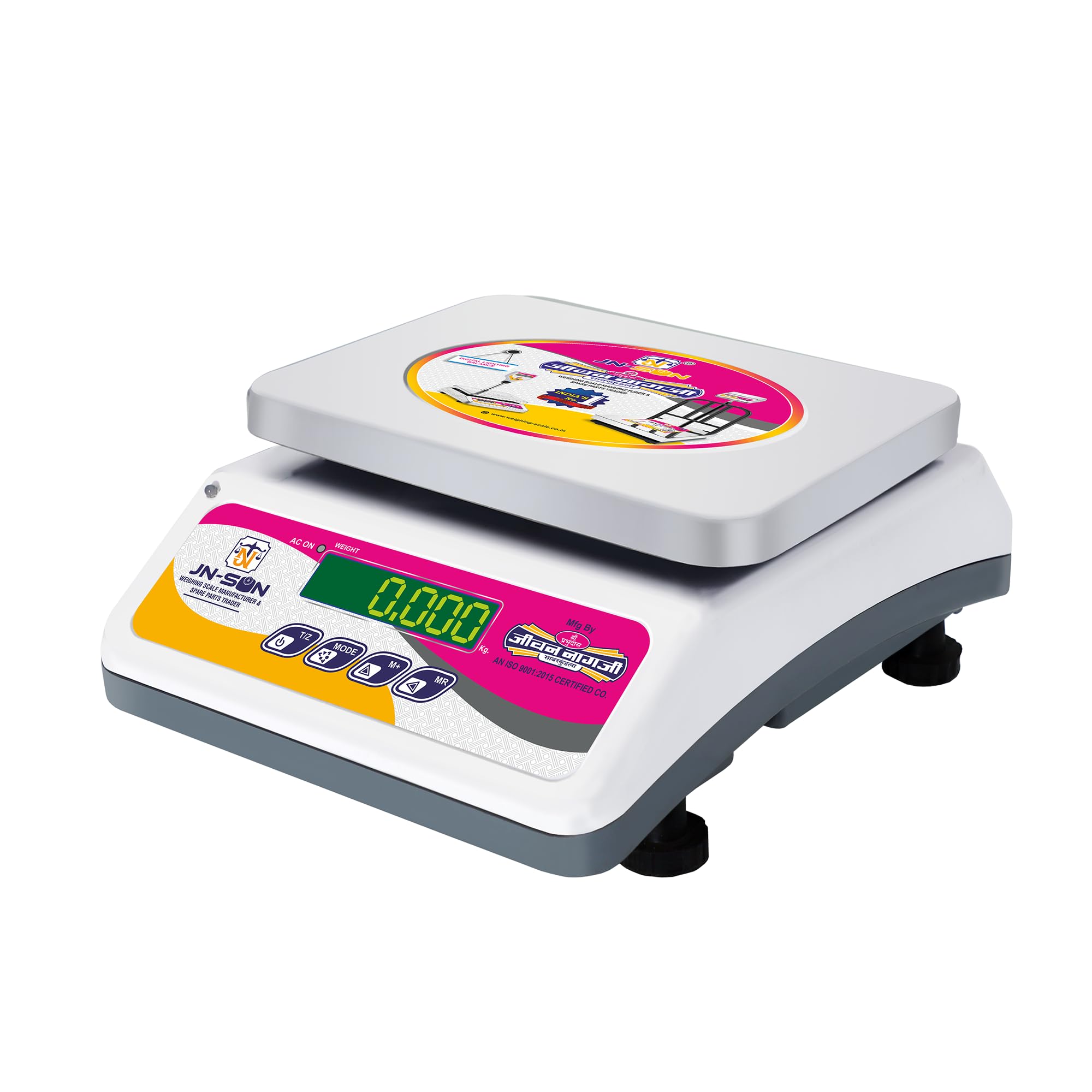 10-20 KG MINI ABS SMART F.B. Weighing machine/Weighing Scale for Commercial purposes and shops (Premium 6v with Battery without Stamping)-image-10