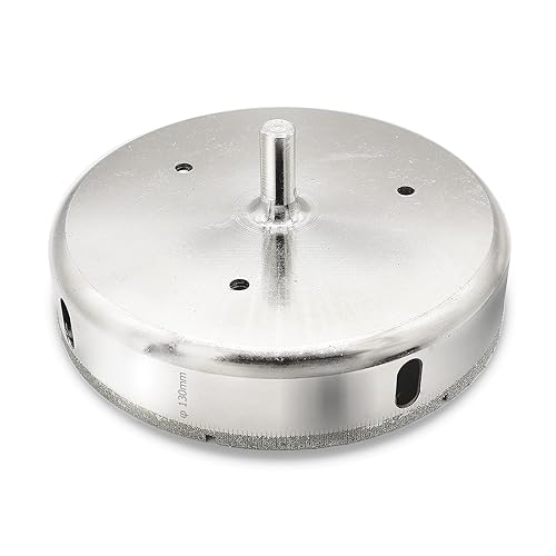 Brocas de diamante de 5 pulgadas Juego de brocas de sierra de agujero de vidrio para cerámica de vidrio Porcelana Azulejo de cerámica mármol