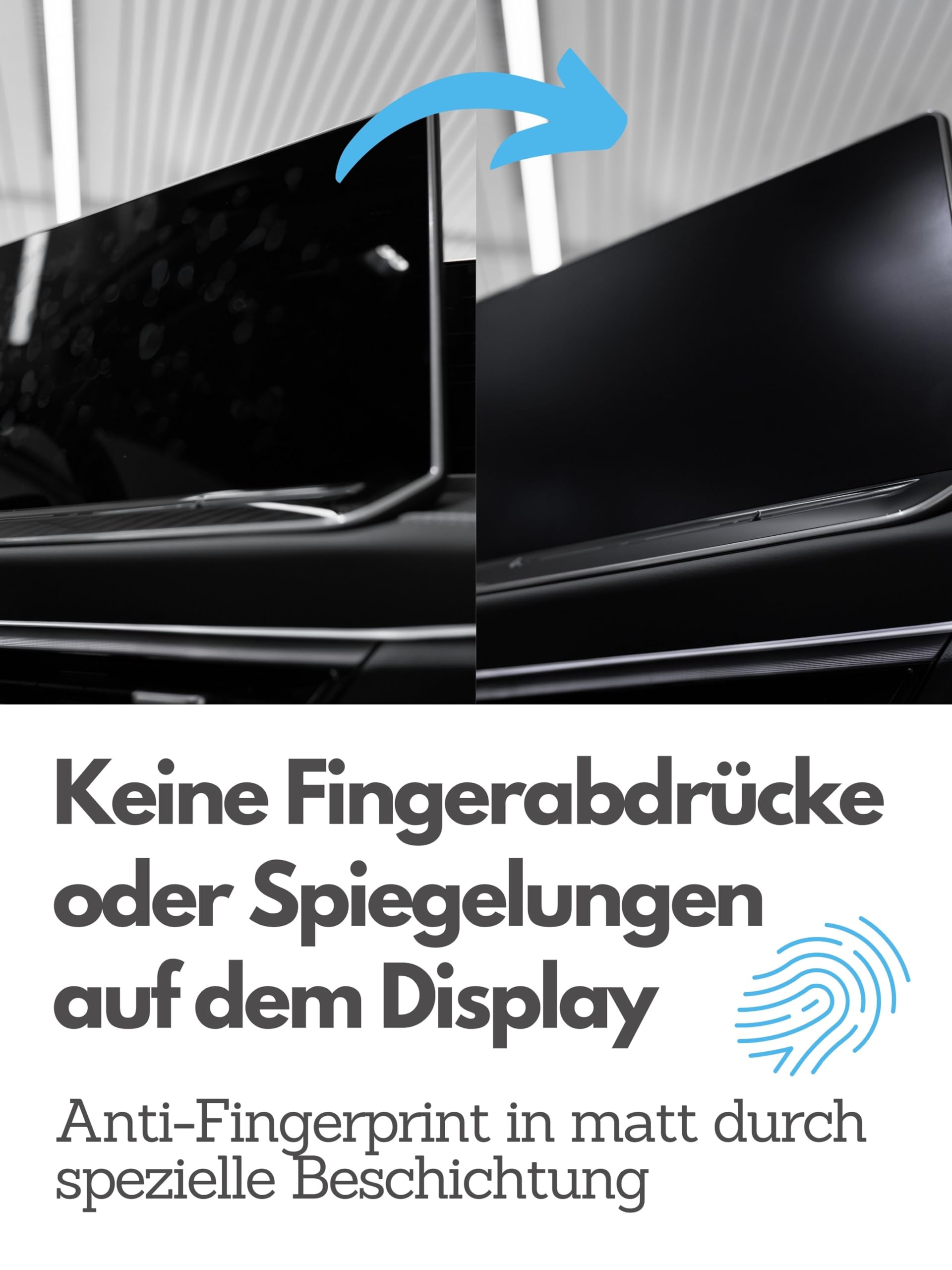 DISSKIN® Displaybeschermfolie Voor Volkswagen Discover Media & Pro Display - Zelfherstellend Door Warmte, Mat, Antibacteriële Coating, Anti