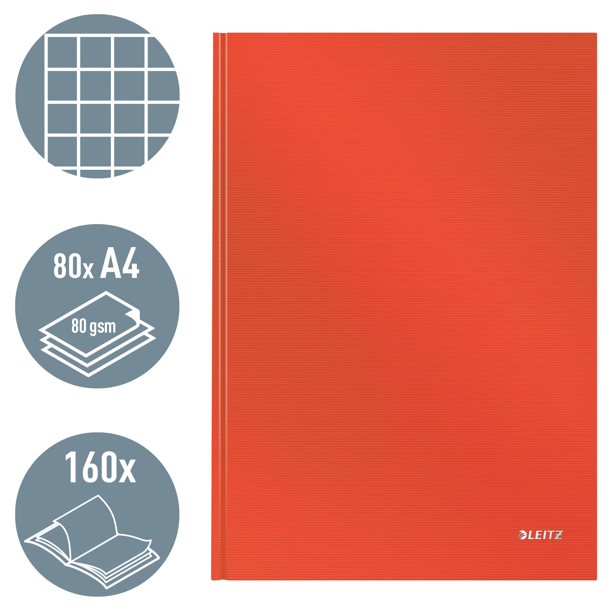 Quaderni FAVORIT A4 - Confezione Da 5 - Copertina Colorata - Rigatura 4mm - Carta High Quality 80g/mq - Foto 6