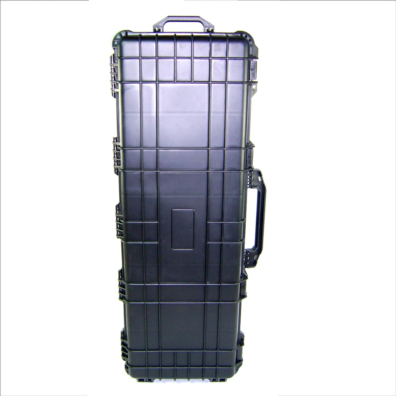 BUZE Waffenkoffer Gewehrkoffer 58 Liter mit Schaum Innenmaße 1282x343x133 mm Outdoor Wasserdicht Munition Jagdkoffer Pistolenkoffer Koffer Gewehrkoffer lang 3 Schaumstoffeinlagen