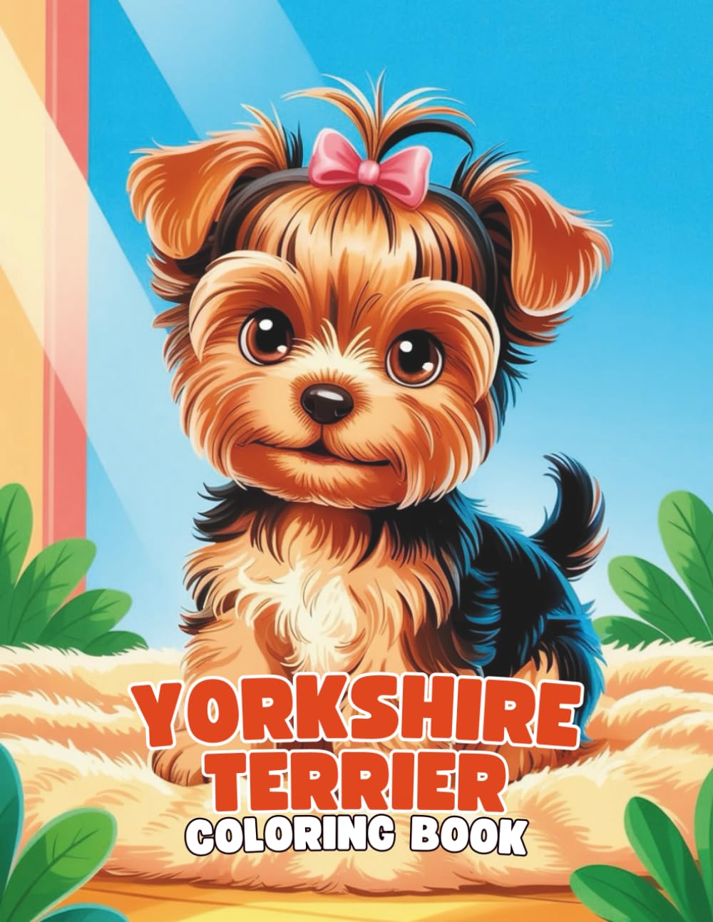 Yorkshire Terrier Coloring Book: A Sweet and Relaxing Dog Coloring Experience for All Ages: 40+ Adorable Yorkie Illustrations to Color | Playful and ... Book - Paws & Colors: Dog Breed Adventures)