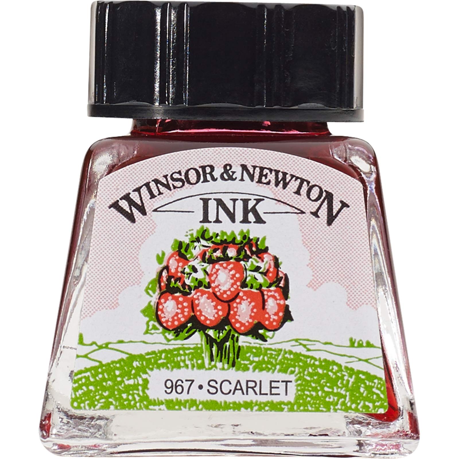 Winsor & Newton 14ml Drawing Ink Bottle - Scarlet