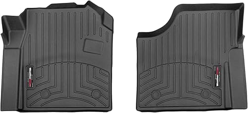 WeatherTech Revestimientos de suelo personalizados para T680, T880, W990, 567, 579-1 fila (4416251V), negro