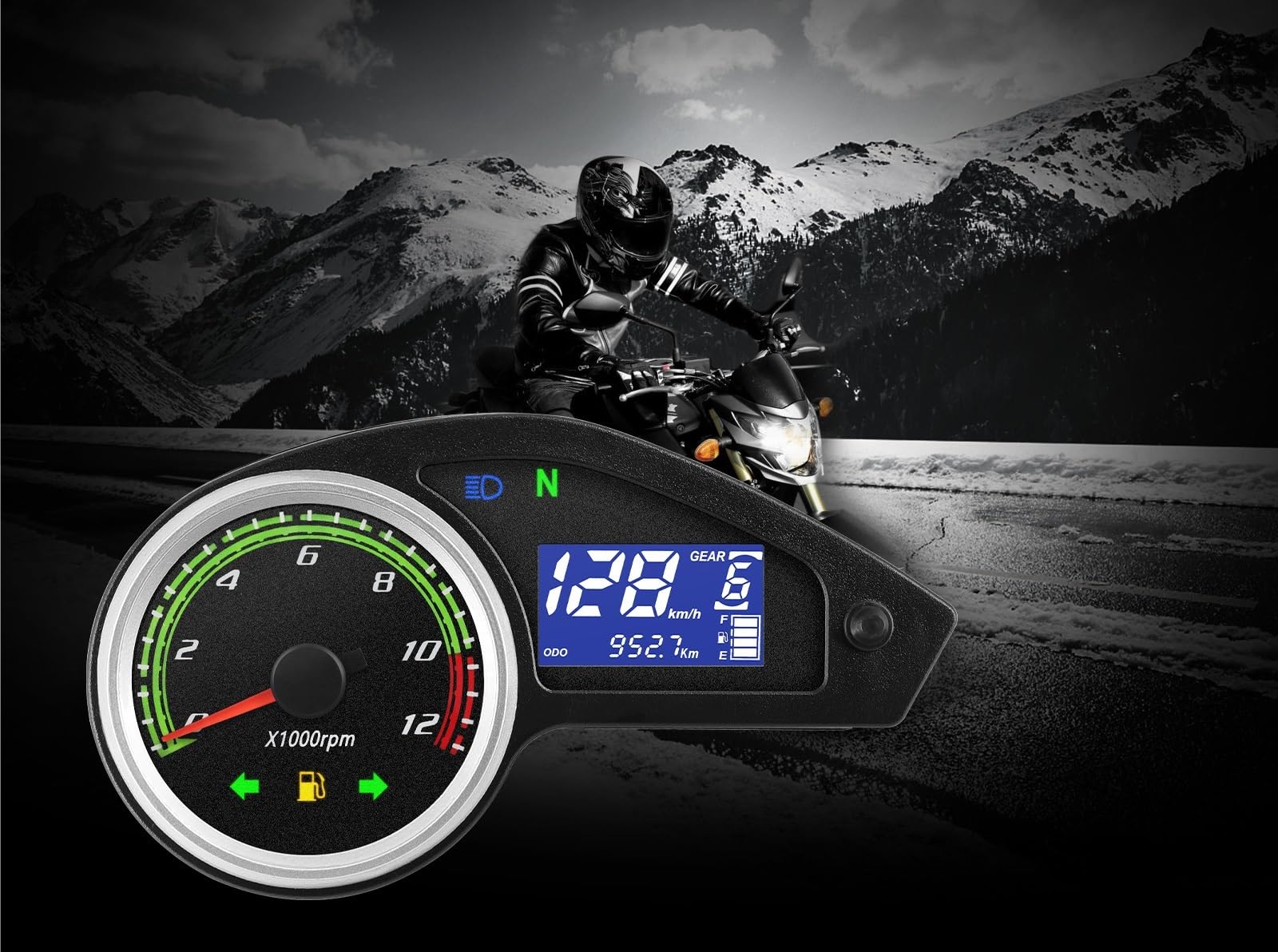 Moto Contachilometri Contachilometri Contachilometri Contachilometri Strumento Digitale Per Moto Cruscotto Per Contachilometri Strumento Per XR150 GY200