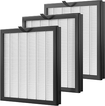 3 Pack G3 True HEPA Replacement Filter FXAP2W Compatible with AMEIFU G3 Sferf-30 FXAP2W Air Cleaner Purifier, VEWIOR A3 and Tailulu HQZZ-260 Air Cleaner Purifier,3 in 1 Filtration HEPA Filter