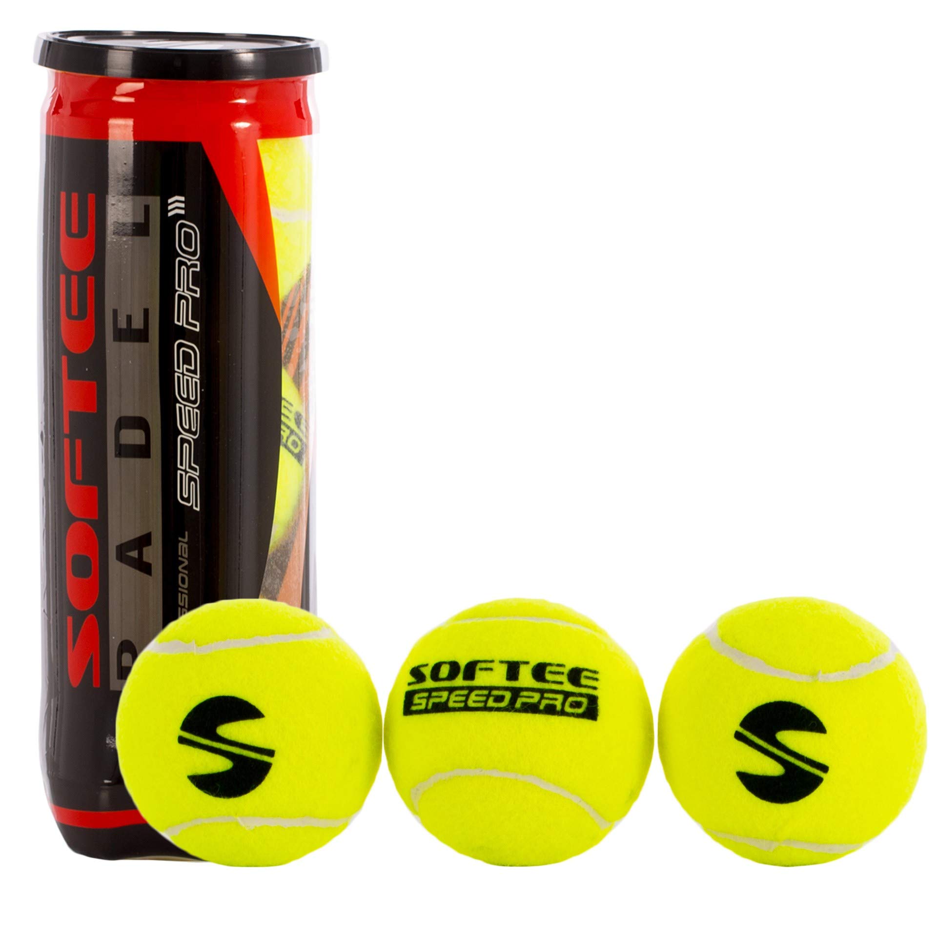 CAJÓN 24 Botes 3 Pelotas PÁDEL Softee Speed Pro