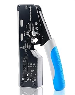 Cable Matters Modular RJ45 Crimping Tool for Shielded Pass Through Connectors