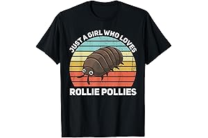 Rollie Pollie Isopod Entomologist T-Shirt