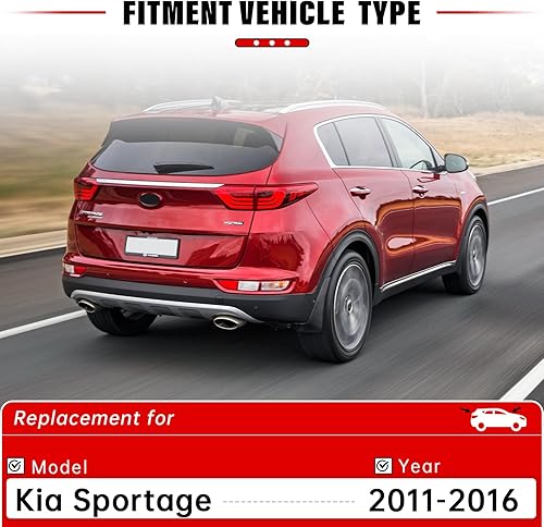 Miniatura 2 de Escobillas Limpiaparabrisas de Repuesto para Kia Sportage 2011 2012 2013 2014 2015 2016 Calidad Original de Fábrica Juego de Escobillas Delanteras y