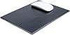 Dacasso Black Bonded Leather Mouse Pad