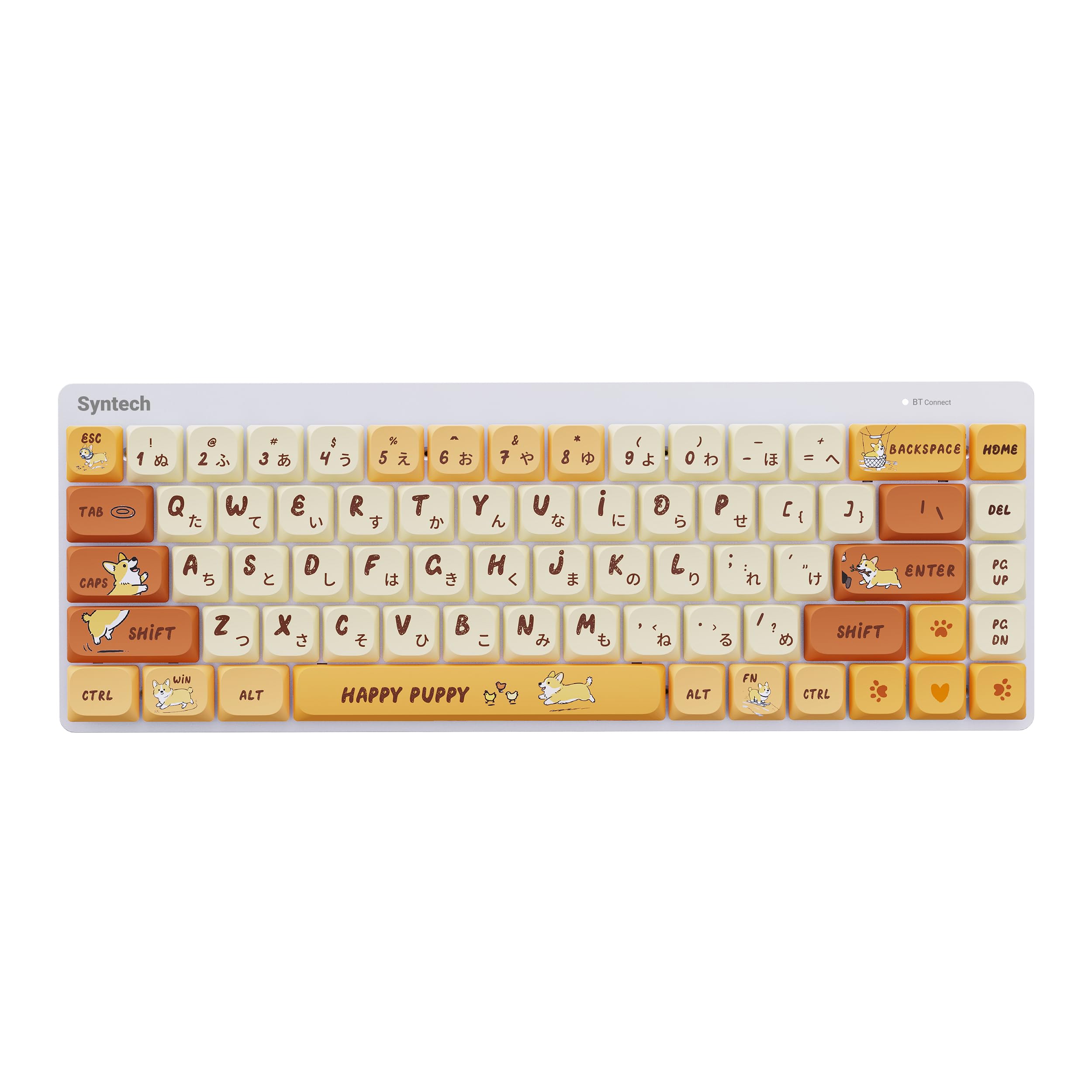 Amazon | Syntech Chronos 68 配列 3 モード接続ロープロ軸メカニカル