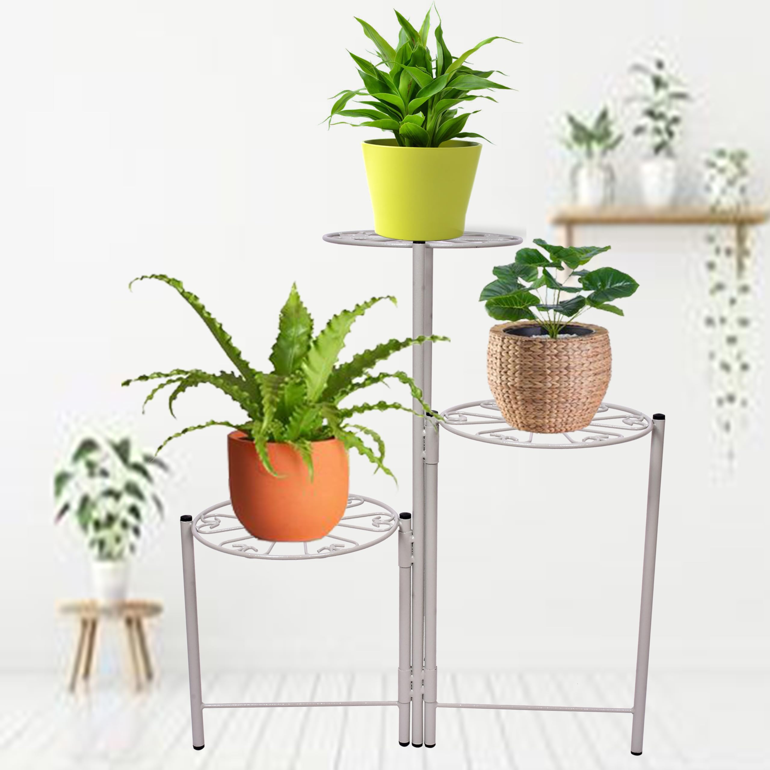 See full amazon price history chart for D&V ENGINEERING - Creative in innovation 3-Tiered Indoor/Outdoor Foldable Metal Plant Stand, Pot stand -Grey D&V ENGINEERING - Creative in innovation 3-Tiered Indoor/Outdoor Foldable Metal Plant Stand, Pot stand -Grey (B098Q6QPQ9) Amazon Price History, Amazon Price Tracker