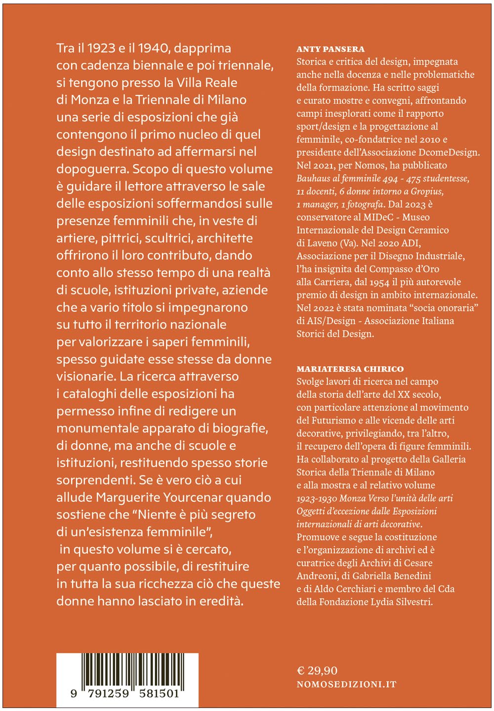 Athena. Le presenze femminili delle Biennali-Triennali di Monza-Milano 1923-1940. Nuova ediz.