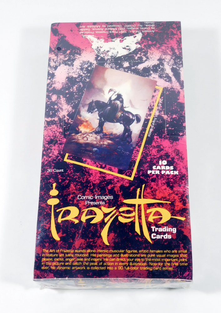 Amazon.com: Comic Images Frank Frazetta Series 1 Trading Card Box