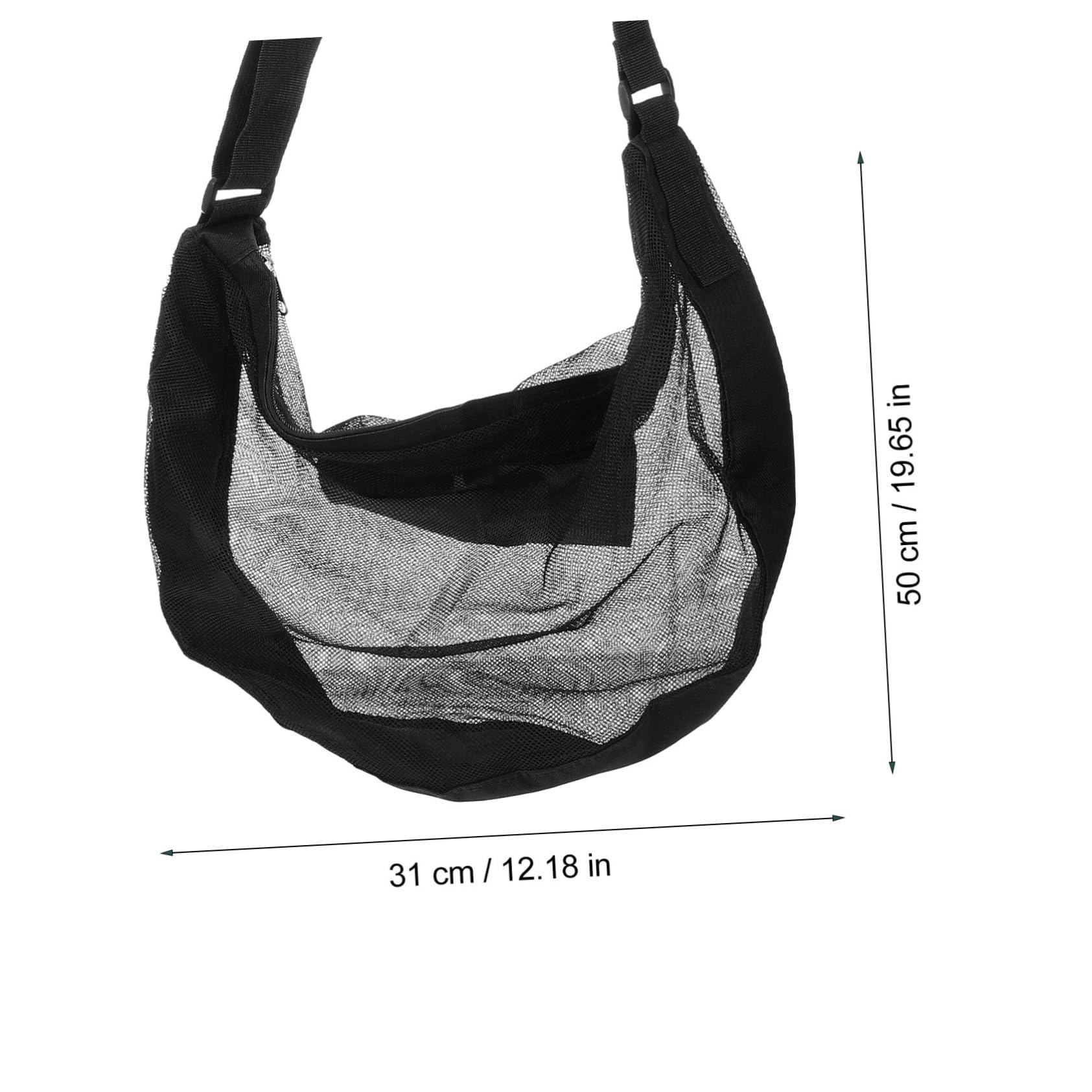 BESPORTBLE Football Holder Mesh Carrying Bag for Sports Balls for Basketball Football Soccer Volleyball Playground Balls
