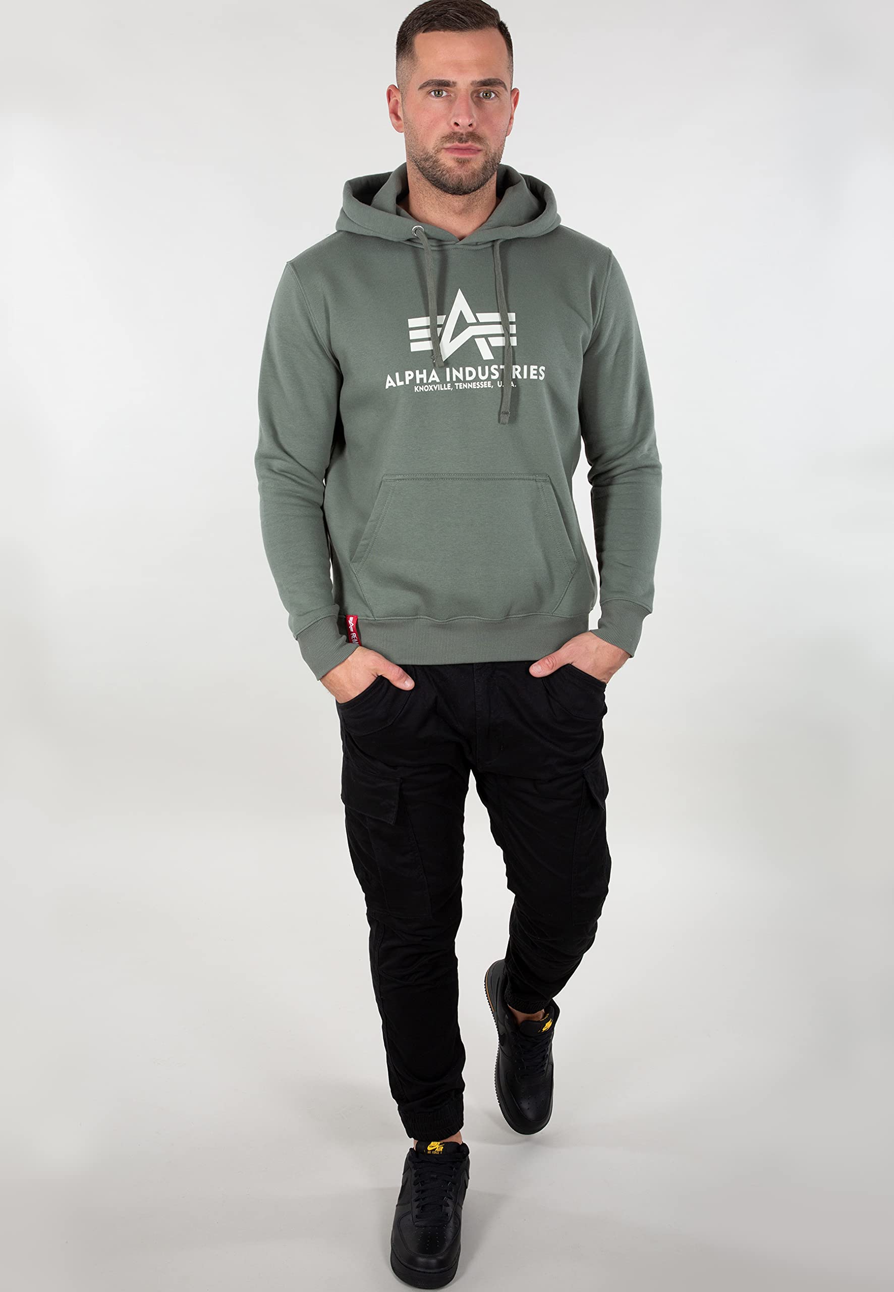 Alpha Industries Herren Basic Hoody Kapuzenpullover - 3