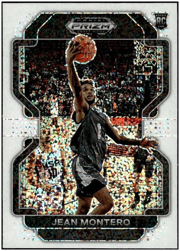 JEAN MONTERO RC SP 2022-23 Panini Prizm Draft Picks White Sparkle Prizmz #89 ROOKIE NM+-MT+ NBA Basketball