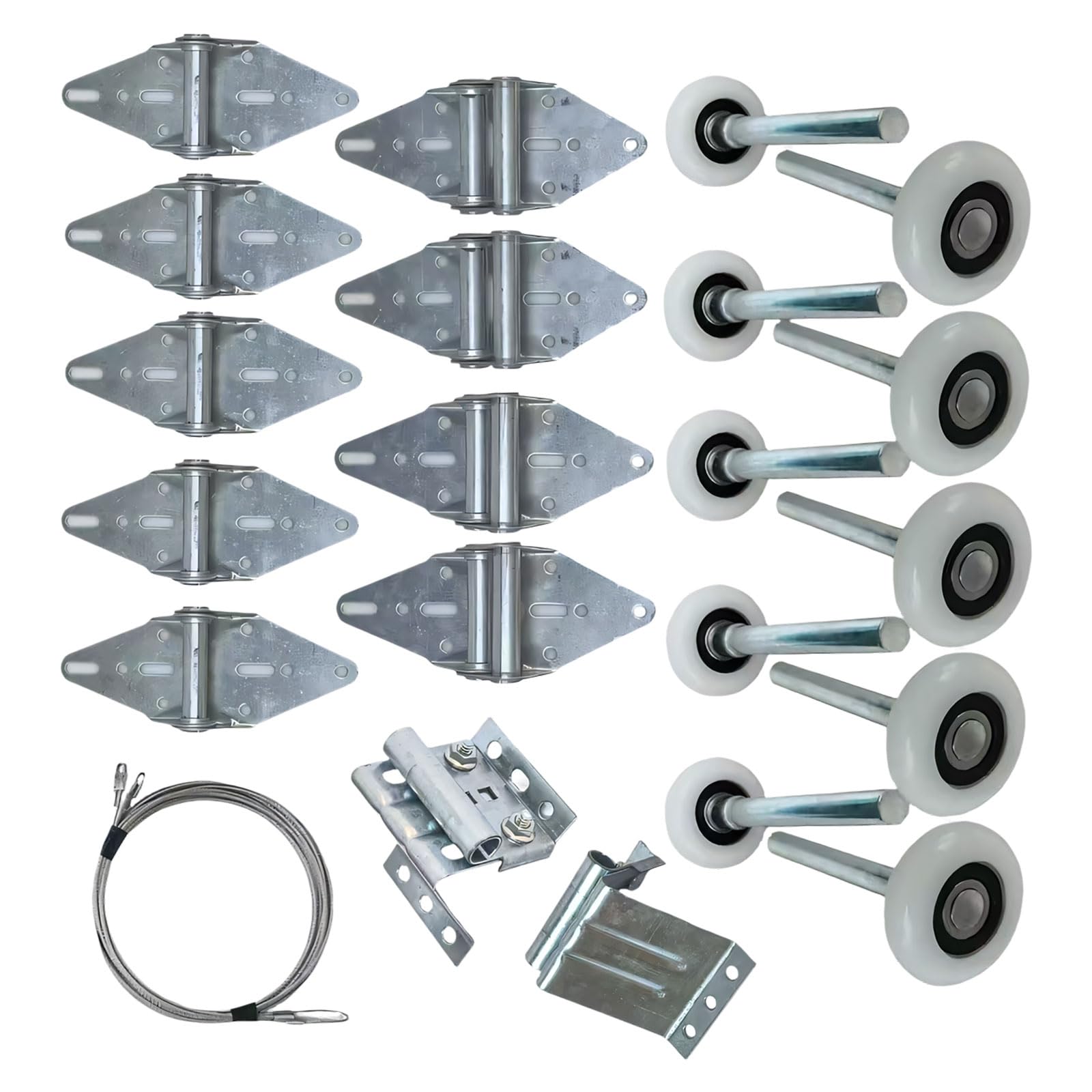 Rouleaux pour porte de garage robustes avec roulements à double blindage