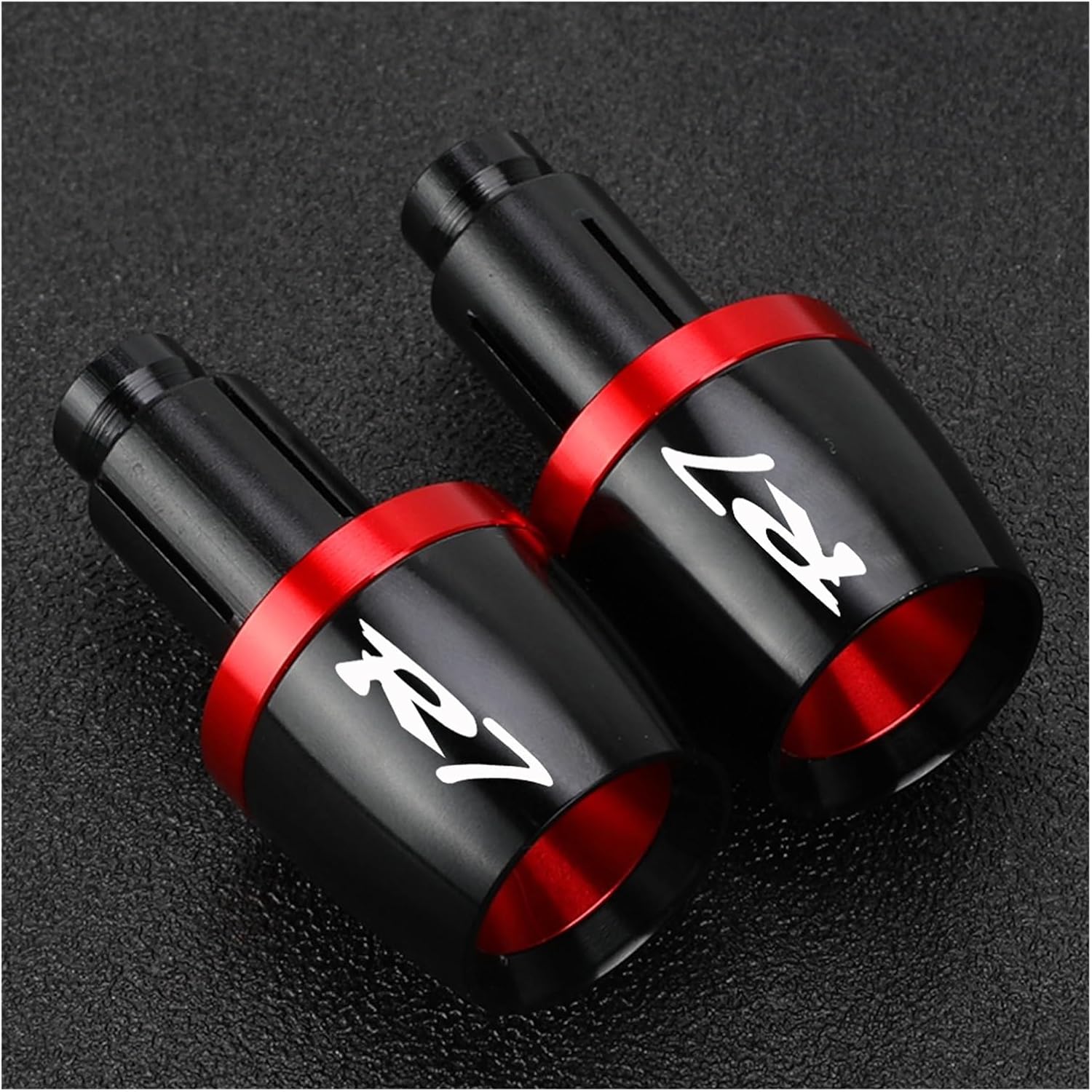 Universal for Yam&aha YZFR7 YZF-R7 YZF R7 2021 2022 2023 2024 Motorcycle Handlebar Grips Bar Ends Cap Counterweight Plugs Slide Handles Bar