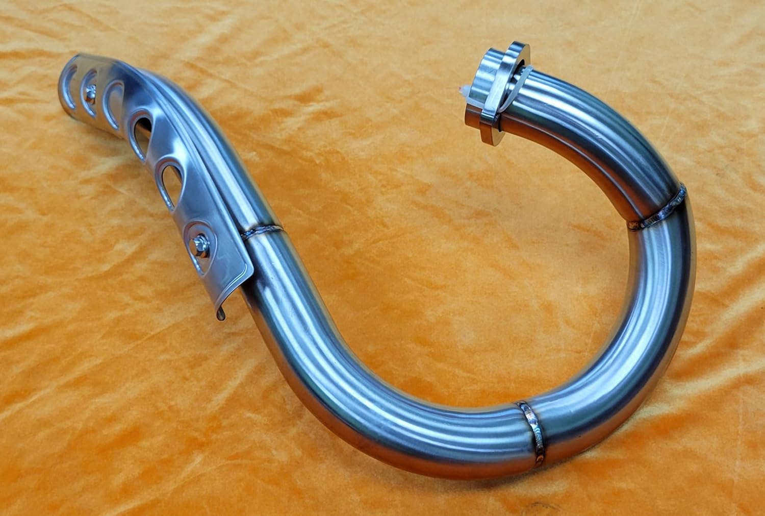 Zoom Zoom Parts Performance Aluminum Exhaust Muffler For 1987 1988 1989 1990 1991 1992 1993 1994 1995 1996 1997 1998 1999 2000 2001 2002 2003 2004 Yamaha Warrior 350 YFM350 Complete System VER 2.0