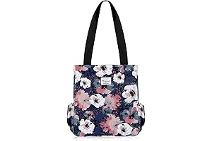 Waterproof Floral Tote Bag for Women