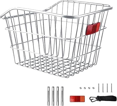 Cycle Cargo Basket, Rear Cycle Basket | Bicycle Rear Basket Large