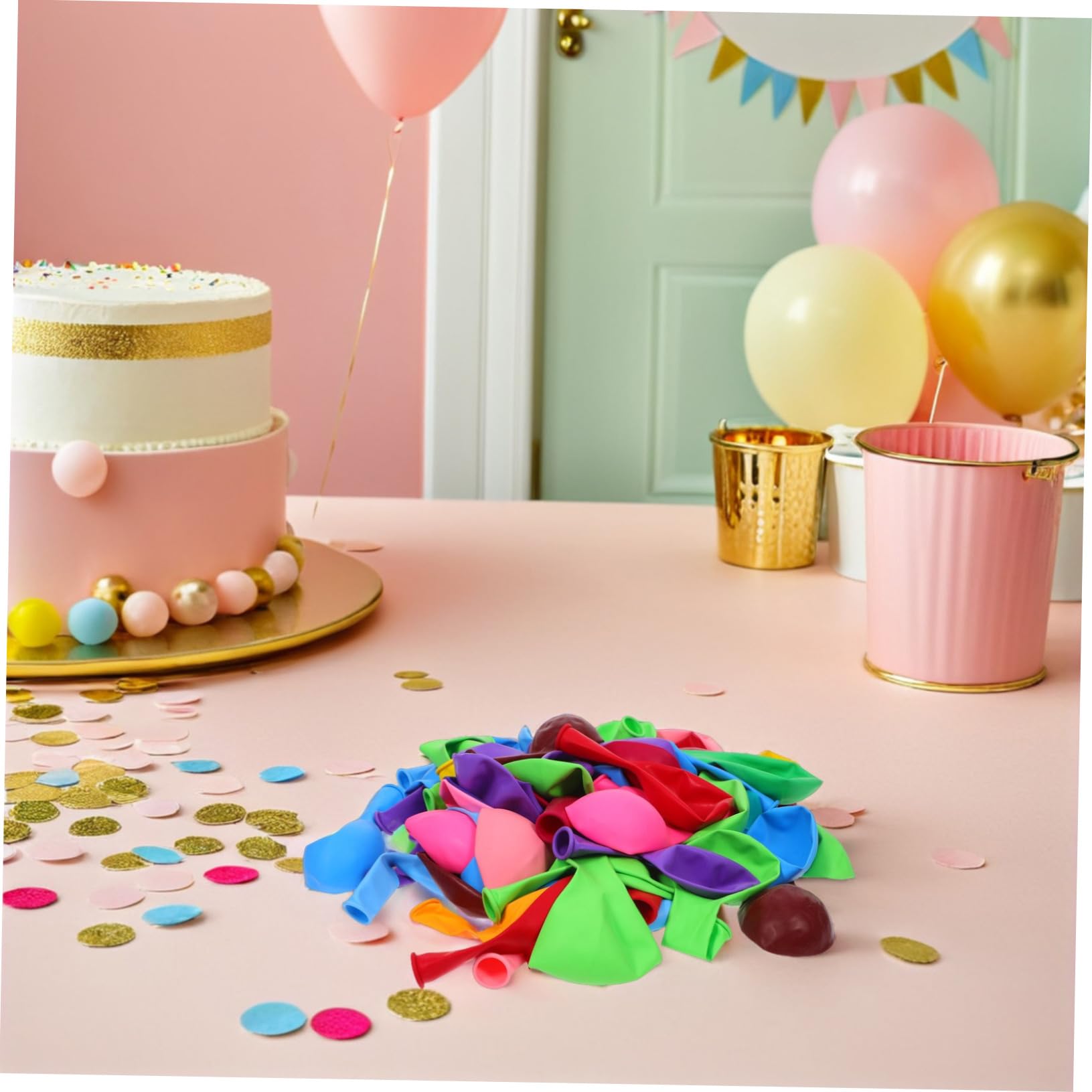 Globos de Látex para Fiestas 200 Piezas Multicolor para Eventos