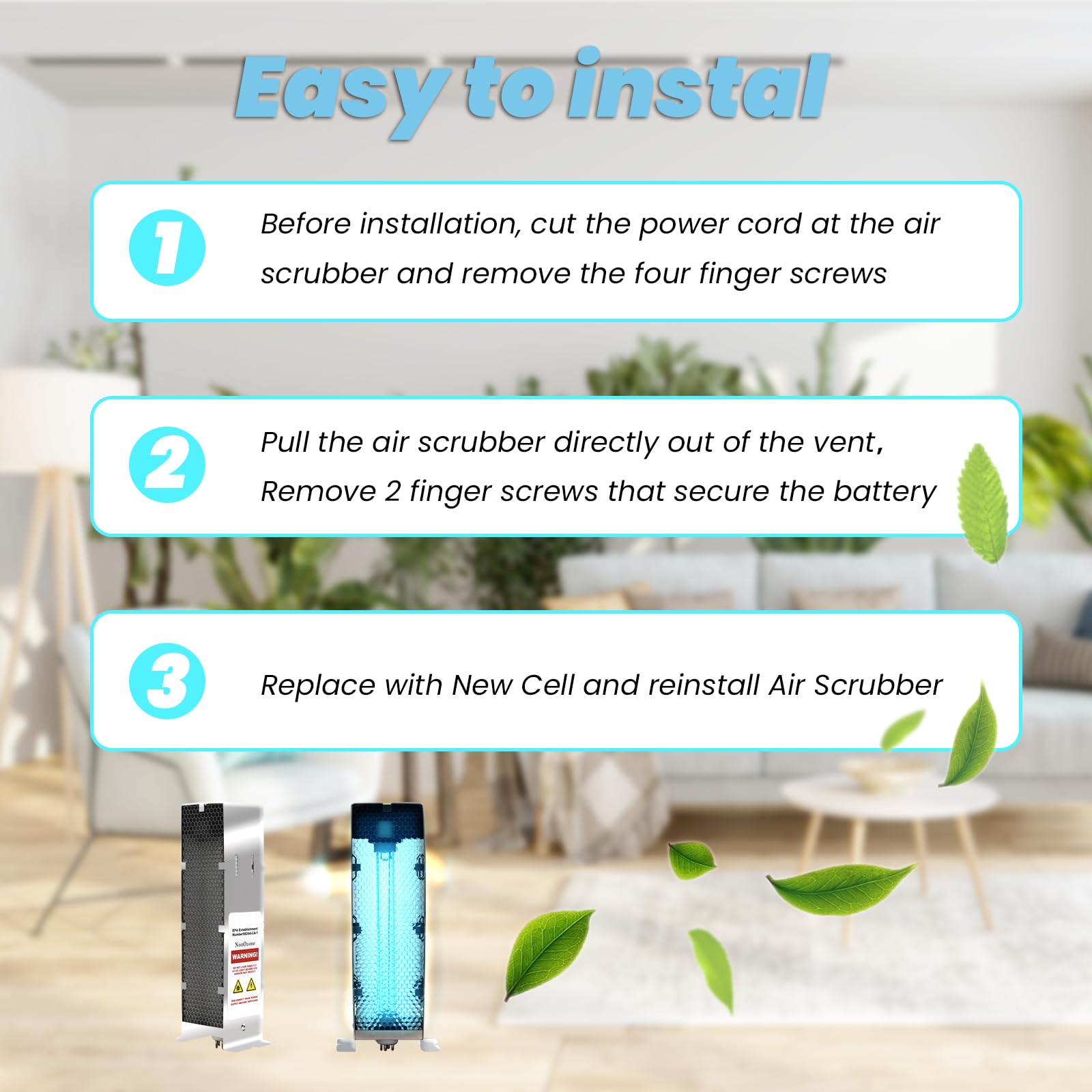 Amazon.com: Zhontin Air Scrubber Advanced Photocatalytic