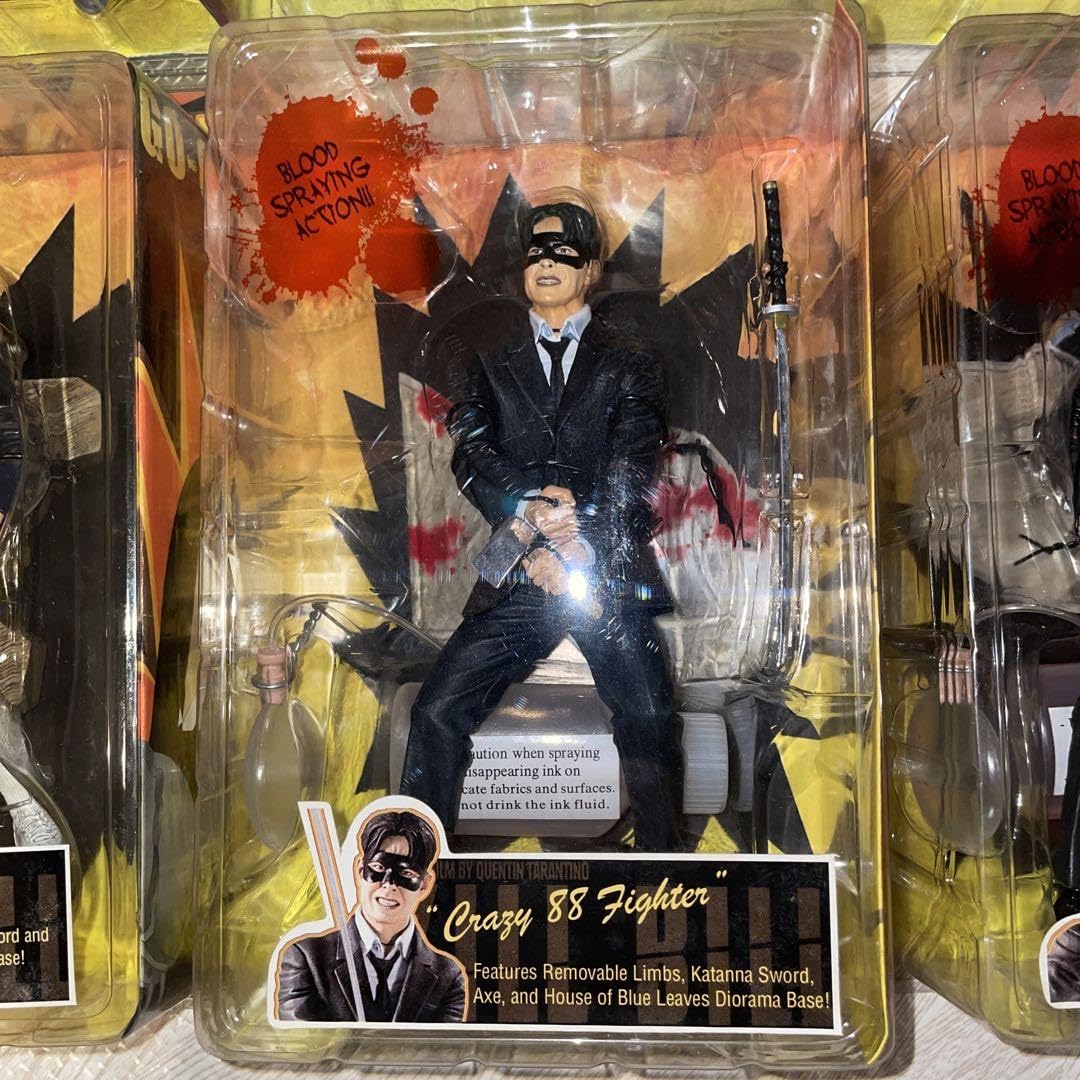 キル・ビル　フィギュア　3体セット　kill bill NECA KILL BILL キル・ビル クレイジー88 フィギュア3体セット
