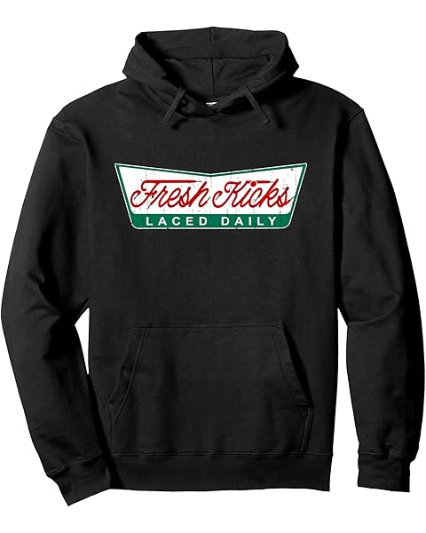 Fresh Kicks Laced Daily Pullover Hoodie