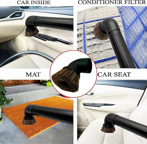 Miniatura 3 de Accesorios y accesorios para aspiradora Shop Vac de 2-12 pulgadas, cepillo de polvo y varilla de extensión compatible con aspiradoras que utilizan