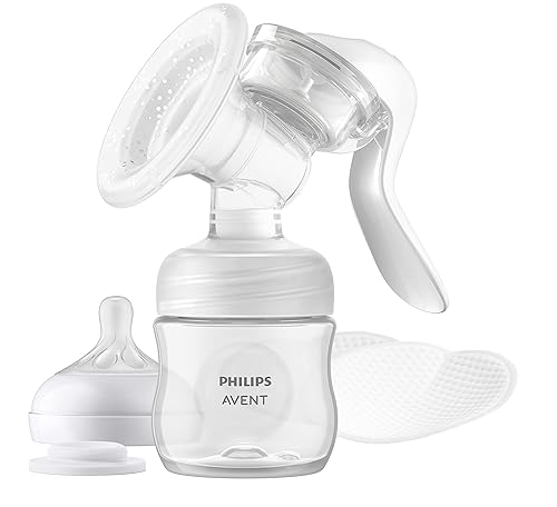 Philips AVENT SCF430/30 - Extractor de leche manual, transparente