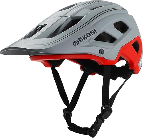 Miniatura 1 de Casco de bicicleta de montaña para adultos casco de bicicleta certificado MTB con visera