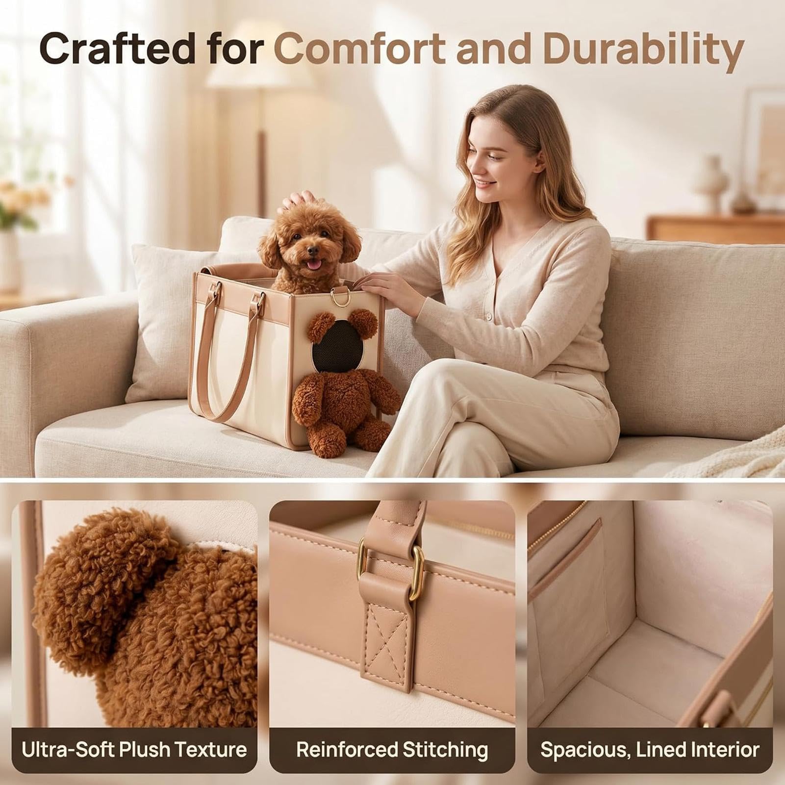 Lindos Oso Bolso Transportador Perros, Bear Bolso Transportador Mascotas