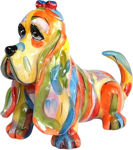 Blue Sky Clayworks Cocker Spaniel Ceramic Teapot