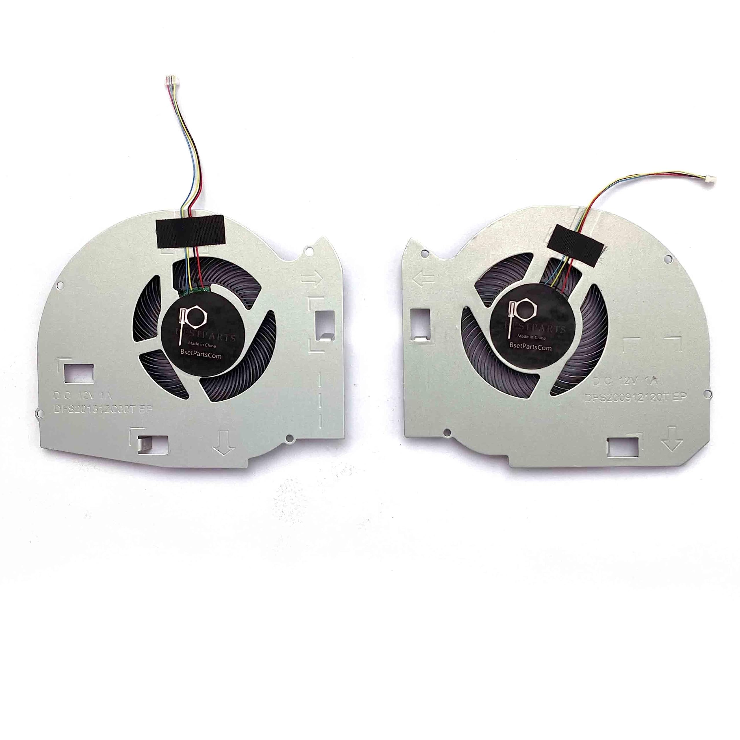 【純正】Zephyrus M GM501GS 冷却ファン 左右セット LED搭載 Amazon.com: Reemplazo del ventilador de refrigeración CPU+GPU para