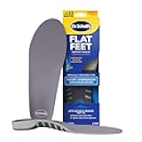 Dr. Scholl's Stability Support Insoles, Flat Feet & Overpronation Low Arch Support, Improves Balance & Stability, Motion Control, Trim Inserts to Fit Shoes, Women's Size 6-10