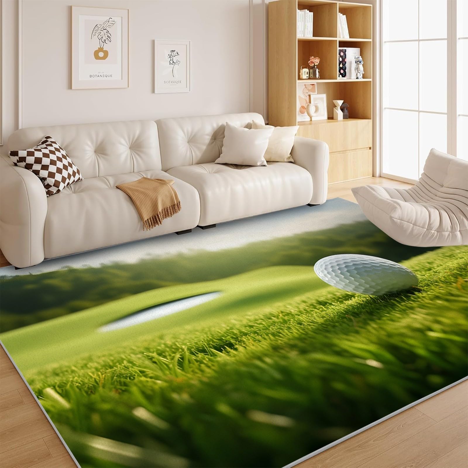 Moquette douce 180x240 lavable en machine avec grand tapis poils courts