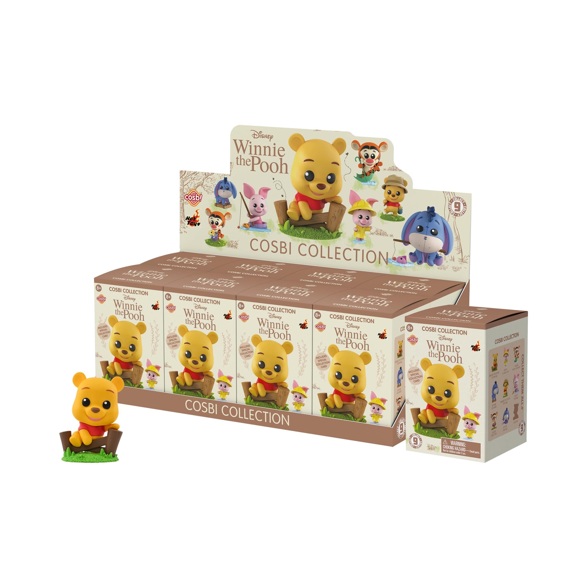 YuMe Winnie The Pooh Cosbi Figurines - FULL COLLECTION